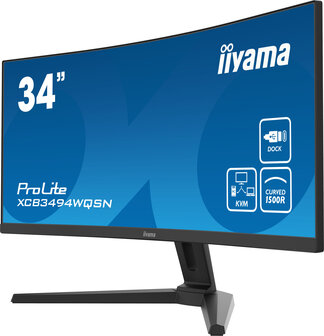 34&quot; Iiyama ProLite XCB3494WQSN-B5 Curved/WQHD/DP/HDMI