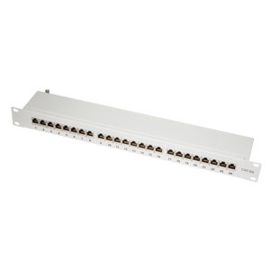 TOE 1U Patch Panel 24-port CAT6A STP Grijs LogiLink