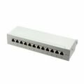 TOE Patch Panel Desktop 12-port CAT6a STP LogiLink