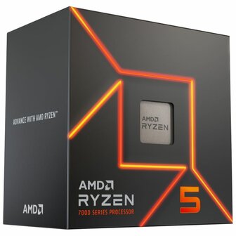 AM5 AMD Ryzen 5 7600 65W 5.2GHz 38MB BOX incl. Cooler