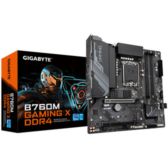 Gigabyte 1700 B760M GAMING X DDR4 - DDR4/M.2/DP/HDMI/&micro;ATX