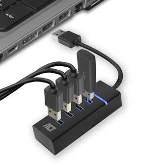 AC6300 USB Hub 3.2 met 4 USB-A poorten
