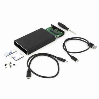 AC1220 USB-C 3.2 Gen2 2.5 inch HDD/SSD behuizing