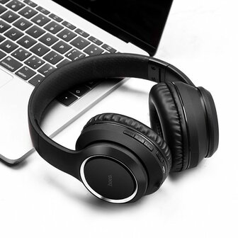 Hoco W28 Bluetooth Over-Ear Headphones - Zwart
