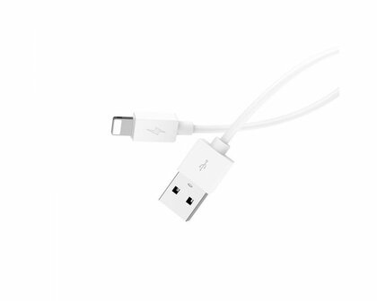 Hoco Charge&amp;Synch Lightning Cable White (2 meter)