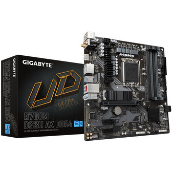 Gigabyte 1700 B760M DS3H AX DDR4 - DDR4/M.2/DP/HDMI/&micro;ATX