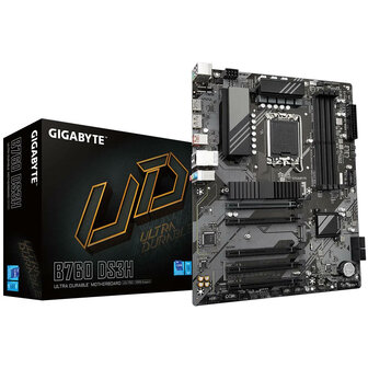 Gigabyte 1700 B760 DS3H - DDR5/M.2/DP/HDMI/ATX