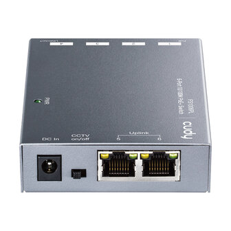 4xRJ45 100Mbps,unmanaged,60W PoE+ - Cudy