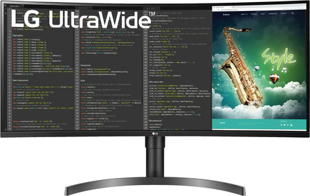 35&quot; LG UltraWide 35WN75CP-B Curved/QHD/DP/2xHDMI/VA