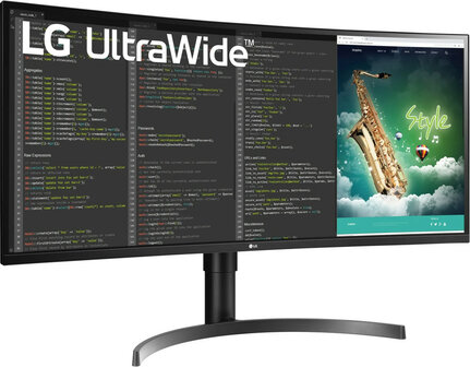 35&quot; LG UltraWide 35WN75CP-B Curved/QHD/DP/2xHDMI/VA