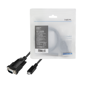 USB-C 2.0 (M) --&gt; Serieel (M) Logilink 1,2m