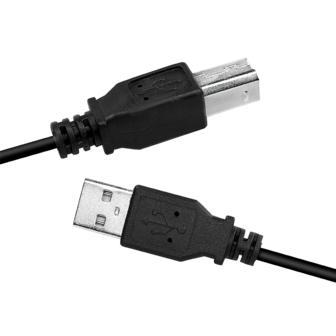 USB 2.0 A --&gt; B 2.00m LogiLink Zwart