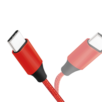 USB 2.0 C  USB-A 0.30m LogiLink Rood