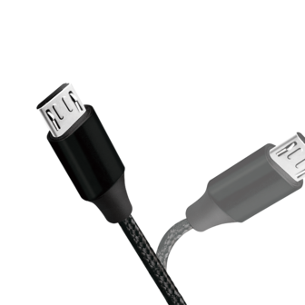 USB 2.0 A  Micro B 1.00m LogiLink Zwart