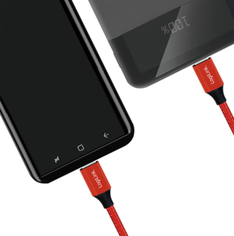 USB 2.0 C  USB-C 0.30m LogiLink Rood