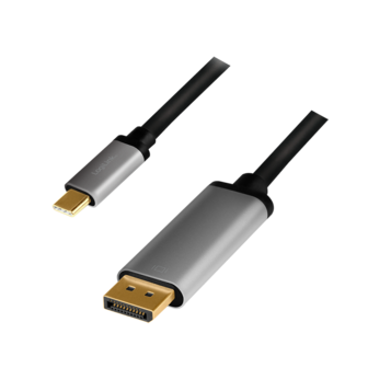 USB 3.2 Gen1 C --&gt; DP 1.80m LogiLink 4K