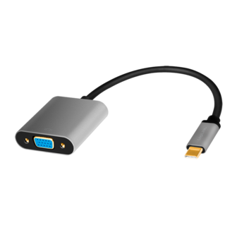 USB 3.2 Gen1 C --&gt; VGA(F) 0.15m LogiLink 1080p