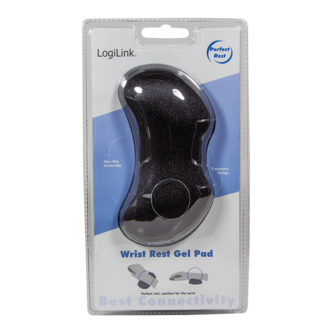 LogiLink Wristpad Zwart