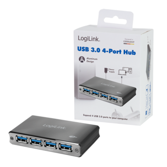 LogiLink 4 Port, USB-A 3.0 actief