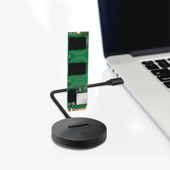 Adapter M.2 NVMe/SATA (F) --&gt; USB 3.2-C (M) LogiLink