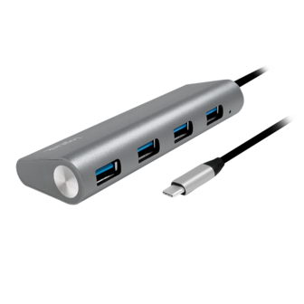 LogiLink 4 Port, USB-C --&gt; USB-A 3.0 Passief