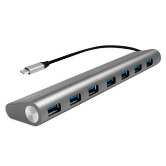 LogiLink 7 Port, USB-C --&gt; USB-A 3.0 Passief