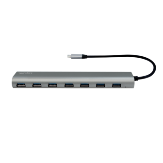 LogiLink 7 Port, USB-C --&gt; USB-A 3.0 Passief