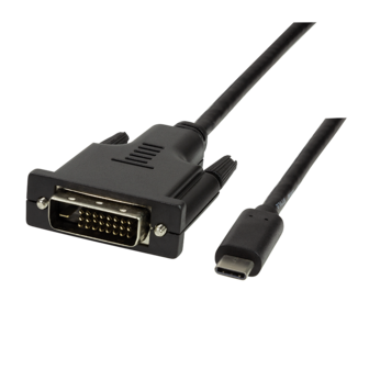 USB-C 3.2 (M) --&gt; DVI (M) 3.00m LogiLink