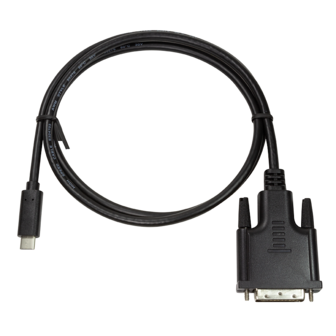 USB-C 3.2 (M) --&gt; DVI (M) 1.80m LogiLink