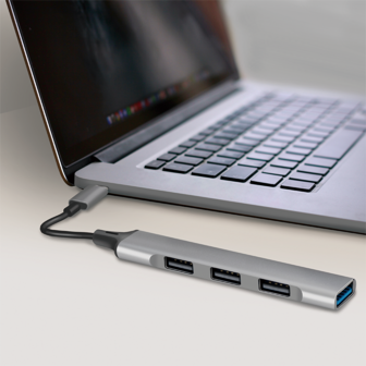 LogiLink 4 Port, USB-C --&gt; 1xUSB-A 3.2 + 3xUSB-A 2.0