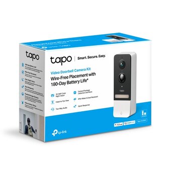 TP-Link Tapo Smart Video deurbel 5MP