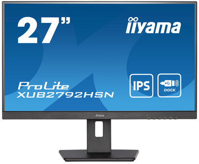 27&quot; Iiyama ProLite XUB2792HSN-B5 FHD/DP/HDMI/IPS