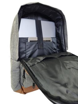 Tas 17,3&quot; Backpack Luzern GFY-9817 Grijs