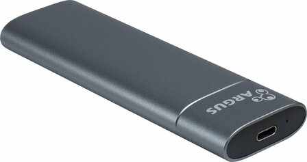 M.2 NVMe Argus SSD-behuizing USB-C / Aluminium