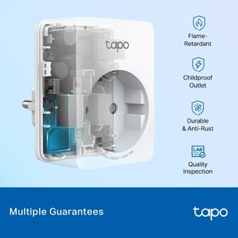 TP-Link Smart mini Wifi-stopcontact TAPO P100M