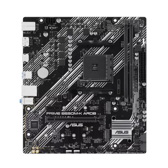 ASUS AM4 PRIME B550M-K ARGB- DDR4/2xM.2/DP/HDMI/&micro;ATX