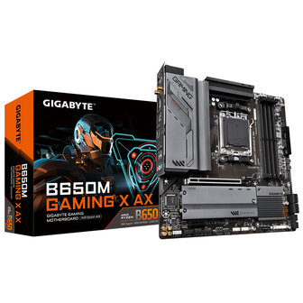 Gigabyte AM5 B650M Gaming X AX - DDR5/2xM.2/2xDP/HDMI