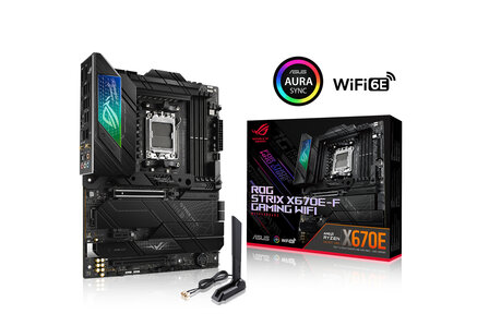 ASUS AM5 ROG STRIX X670E-F GAMING WIFI - DDR5/4xM.2/DP