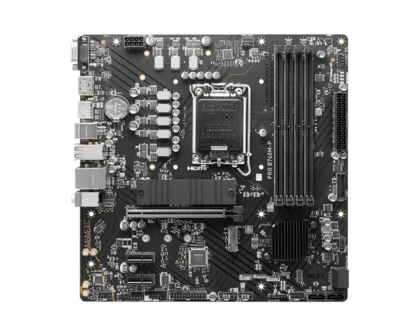MSI 1700 PRO B760M-P - DDR5/2xM.2/DP/HDMI/VGA/&micro;ATX