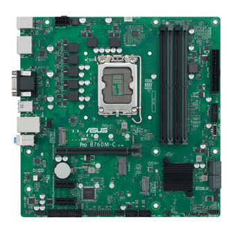 ASUS 1700 PRO B760M-C-CSM - DDR5/M.2/2xDP/HDMI/VGA/&micro;ATX