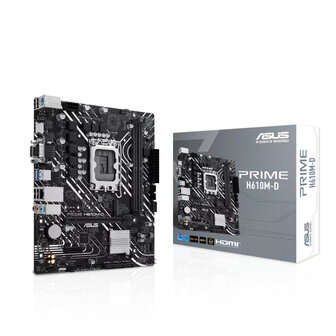 ASUS 1700 PRIME H610M-D - DDR5/M.2/DP/HDMI/&micro;ATX