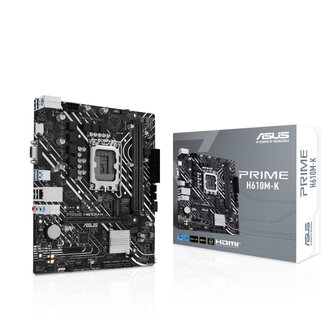 ASUS 1700 PRIME H610M-K - DDR5/M.2/HDMI/VGA/&micro;ATX