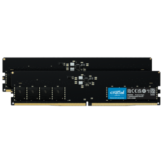 64GB DDR5/4800 CL40 (2x 32GB) Crucial