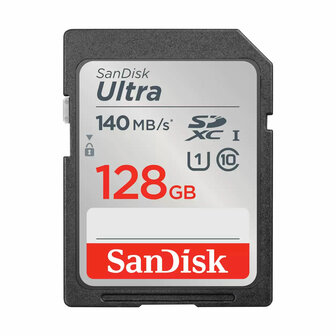 SDXC Card 128GB Sandisk UHS-I U1 Ultra