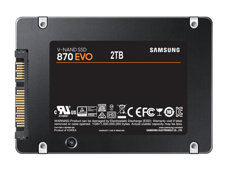 2TB 2,5&quot; Samsung 870 EVO 600/560