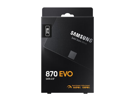 2TB 2,5&quot; Samsung 870 EVO 600/560