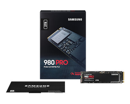 2TB M.2 PCIe NVMe Samsung 980 PRO MLC/7000/5100
