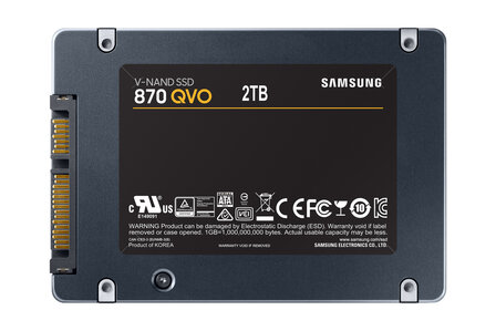 2TB 2,5&quot; Samsung 870 QVO MLC/560/530