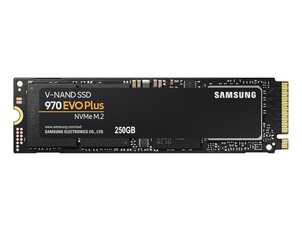 250GB M.2 PCIe NVMe Samsung 970 EVO Plus MLC/3500/2300