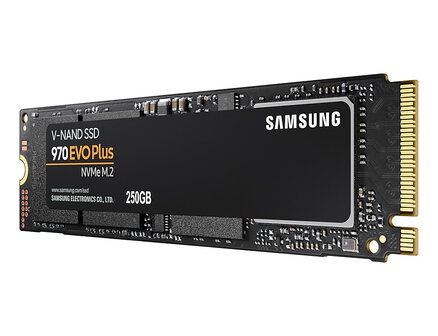 250GB M.2 PCIe NVMe Samsung 970 EVO Plus MLC/3500/2300